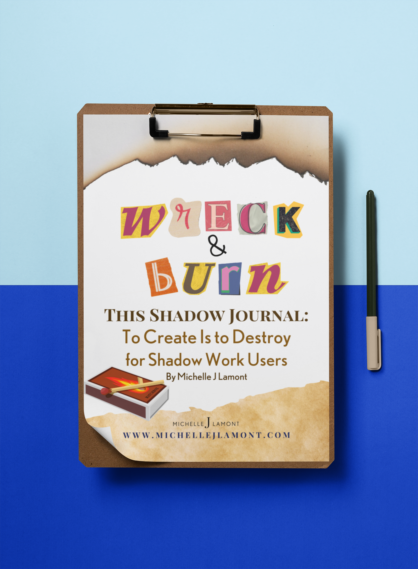 Wreck & Burn this Shadow Work Journal - Digital Version